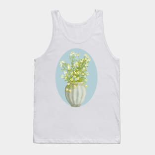 Camomiles in a pot Tank Top